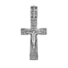 Серебряный крестик с чернением, 2.70